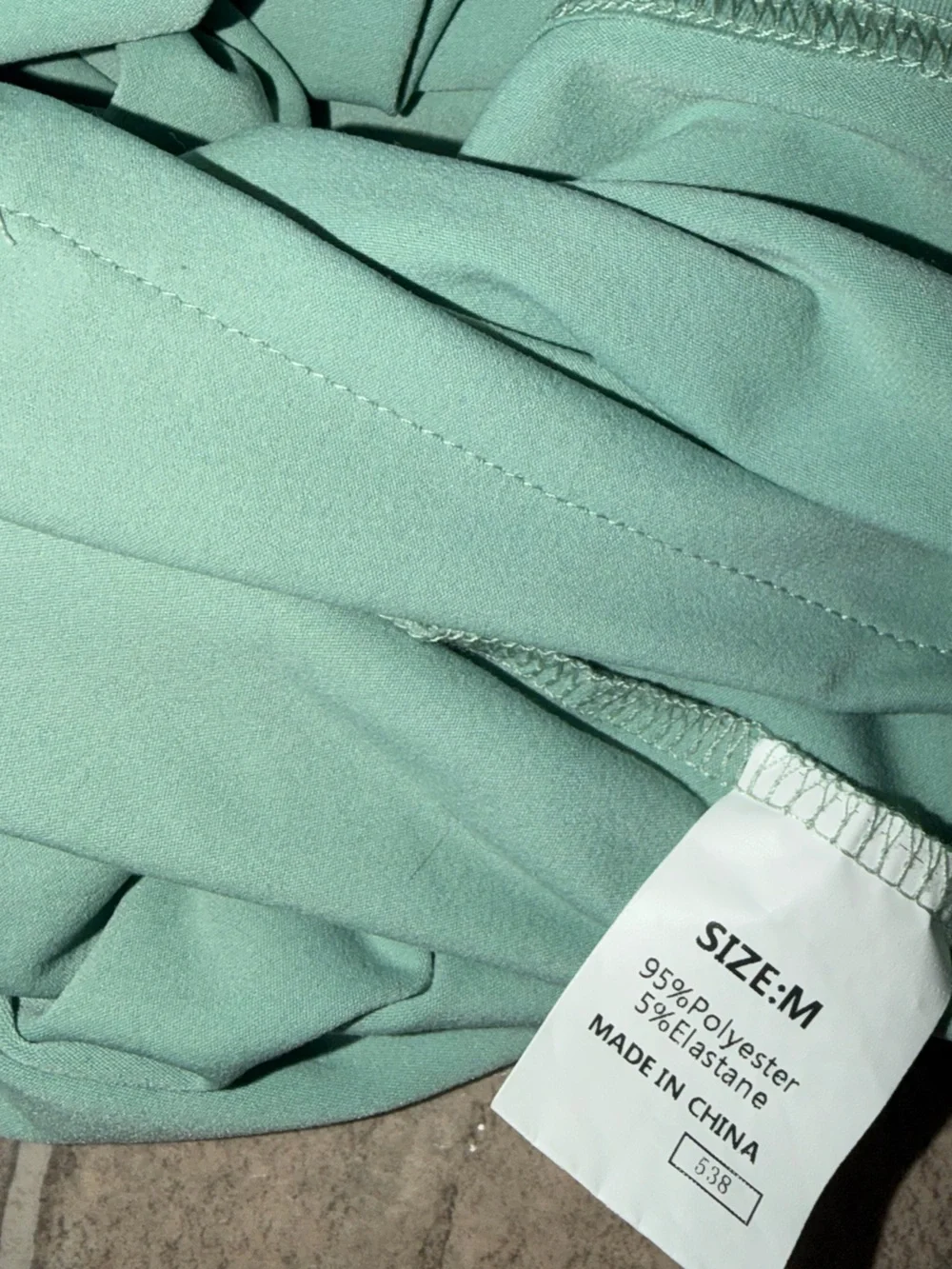 Light Green Women's Lightweight Dress - Classic Pocket Design- NWOT